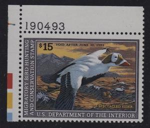 1992 Federal Duck Stamp  Sc RW59  MNH  CV $32.50