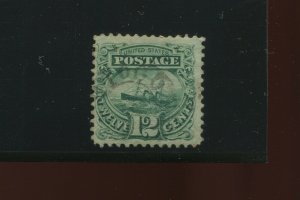 117 Pictorial Issue Used Stamp with HIOGO JAPAN CANCEL  (117 HJ1)
