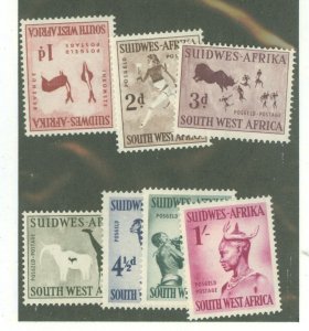 South West Africa #249-55 Mint (NH)