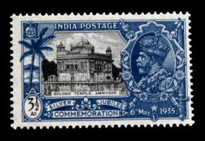 India #147,SG245 MNH 1935 King G.V. SILVER JUBILEE