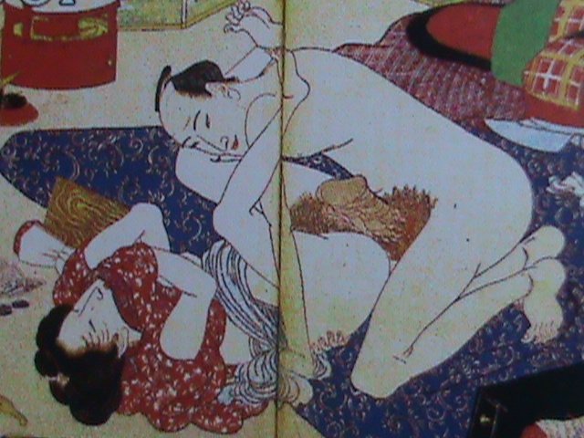 ​BENIN-2003 SHUNGA-FAMOUS JAPANESE NUDE ART PAINTING  #1 MNH SHEET-VERY FINE