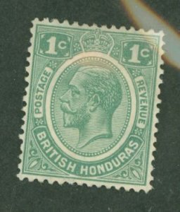 British Honduras #92 Unused Single