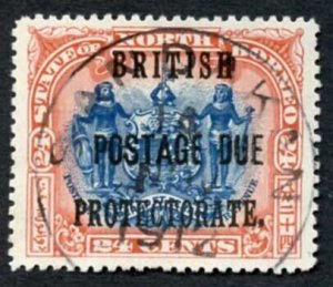 North Borneo SGD49 24c blue and lake Perf 13.5 - 14 Cat 55 pounds