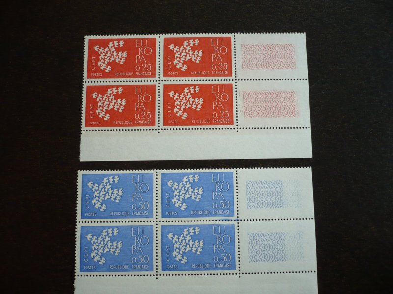 Europa 1961 - France - Set in Blocks