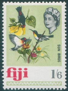 Fiji 1968 1s 6d Orange-breasted Honeyeaters SG380 MNH