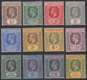 Leeward Islands 46-57, SG46-57 MLH / MVLH (see Details) CV $176.65