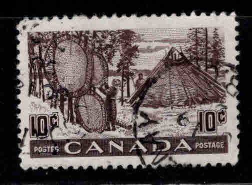 CANADA Scott 301 Used 1950 native Indian stamp