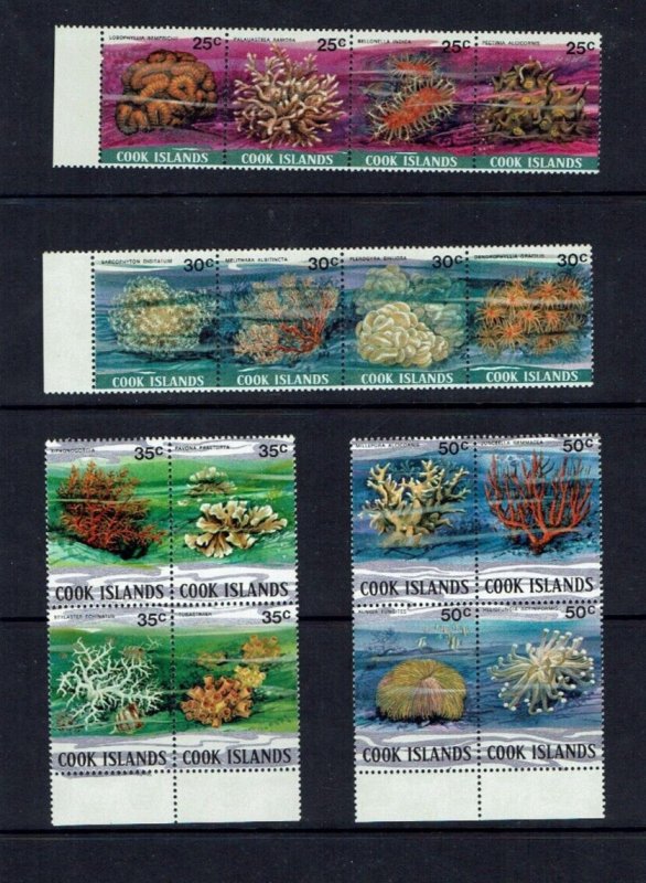 Cook Islands: 1980, Corals, (1st Issue) Definitive Set, Mint Never Hinged