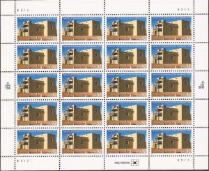 US Stamp 1998 32c Spanish Settlement of Southwest - 20 Stamp Sheet #3220