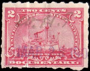 Scott R164 2 Cent Battleship Documentary Used