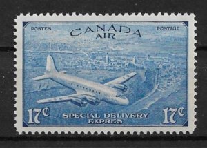 1946 Canada ScCE3 17¢ Special Delivery Express MNH