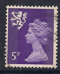 Scotland GB 1971 QE2 5p Violet Machin SG S20 ( B102 )