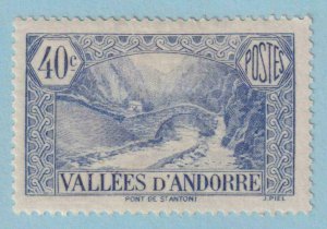 FRENCH ANDORRA 33  MINT HINGED OG * NO FAULTS EXTRA FINE! - FEQ
