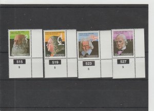 Transkei  Scott#  97-100  MNH  (1982 Great Medical Pioneers)