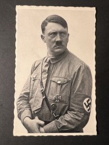 1938 Nazi Germany Postcard  Cover Vienna No Address Adolf Hitler Portrait