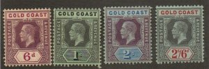 Gold Coast 74-77 Mint hinged
