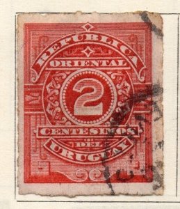 Uruguay 1887-88 Early Issue Fine Used 2c. 125792