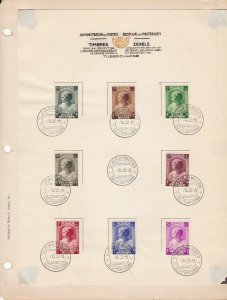 Belgium 1937 Anti Tuberculosis Fund Souvenir Stamps Page Ref 45475