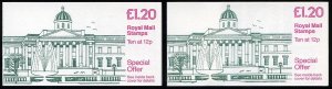 British Commonwealth - Great Britain, Booklets SGFJ5A-B Cat£13, 1986 Nationa...