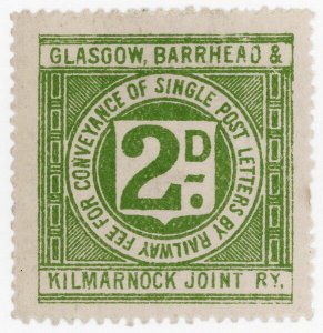 (I.B) Glasgow, Barrhead & Kilmarnock Joint Railway : Letter 2d