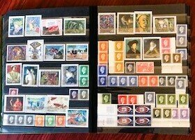 Stock Book = Europe 64 pages Filled with over 2000 Stamps - Most NH - Huge CV