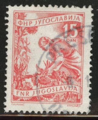 Yugoslavia Scott 384 used stamp