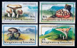 [65762] Lesotho 1983 Mushrooms Pilze Champignons  MNH