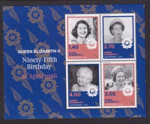 New Zealand 2961a Queen Elizabeth II Souvenir Sheet MNH VF