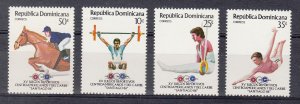 Dominican Republic Scott #974-977 MNH