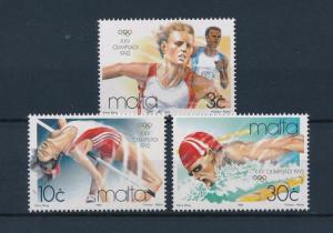 [46591] Malta 1992 Olympic games Barcelona Athletics Swimming MNH