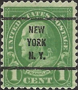 # 632 USED GREEN BEN FRANKLIN