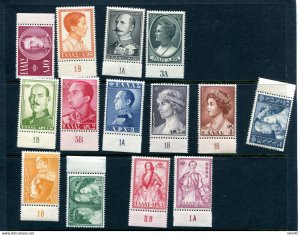 Greece 1957 Full set margins MLH 14172