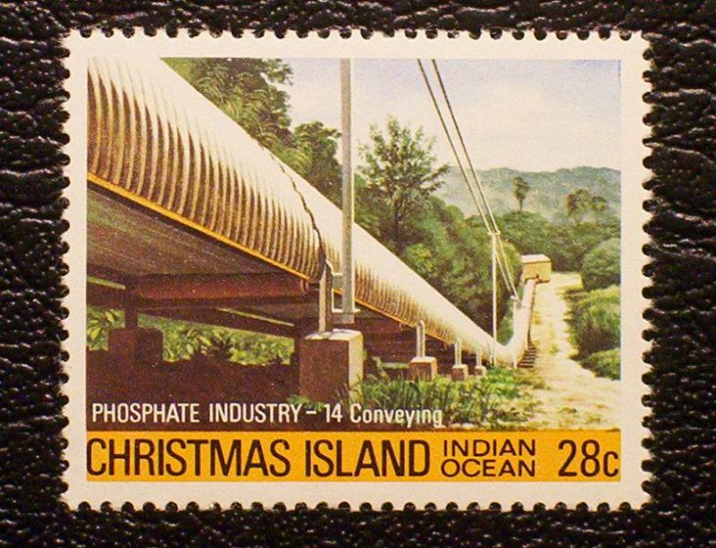 Christmas Island Scott #108 unused