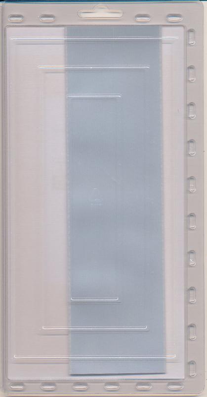 Prinz Scott Stamp Mount 63/240 mm - CLEAR - Pack of 10 (63x240 63mm)  STRIP #939 