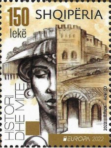 Albania Albanie 2023 Europa CEPT 2022 Stories and Myths stamp MNH