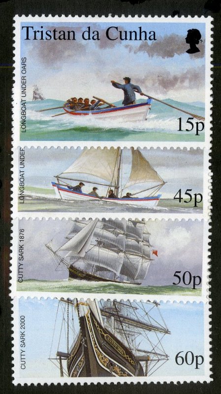 TRISTAN DA CUNHA 659-62 MH SCV $13.75 BIN $5.75