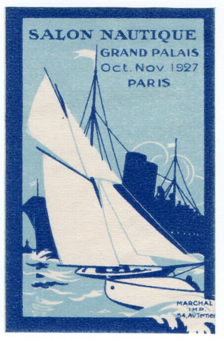 (I.B) France Cinderella : Salon Nautique (Paris 1927)