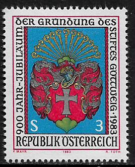 Austria #1239 MNH Stamp - Gottweig Monastery - 40% Cat.