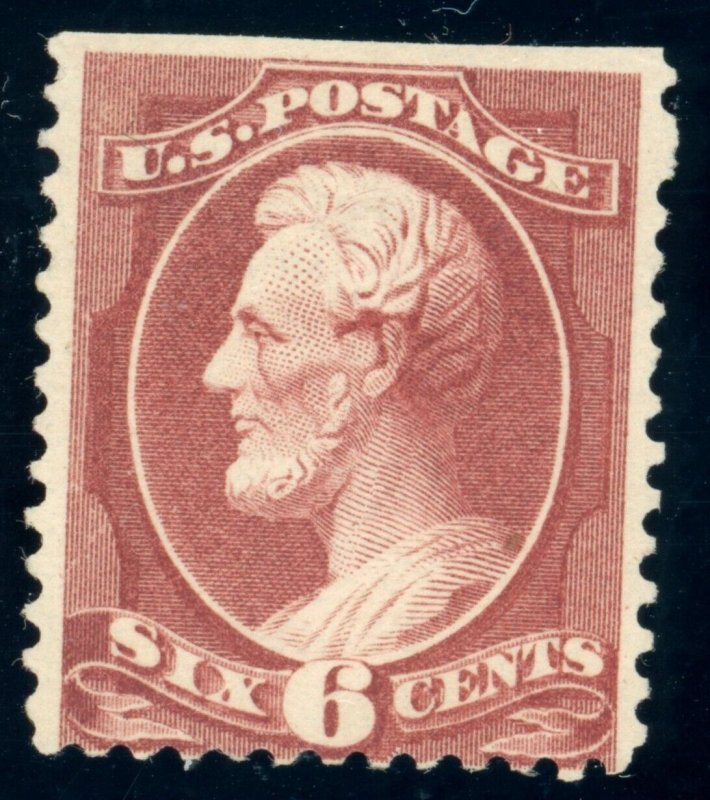 US Stamp #208a Lincoln 6c - PSE Cert - MNG