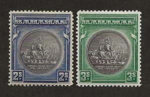 BAHAMAS SC# 90-91  FVF/MLH