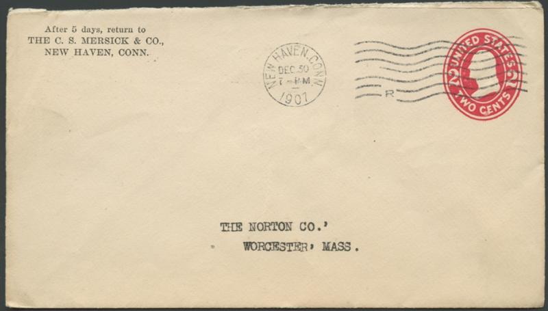 United States, Connecticut, Postal Stationery