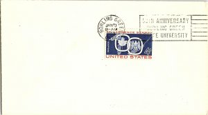 VINTAGE US SLOGAN CANCEL COVER 50th BOWLING GREEN STATE UNIVERSITY OHIO 1960