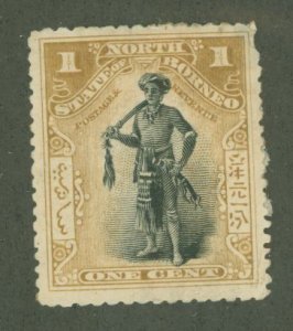 North Borneo #79 Unused Single