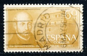 Spain #837 Single Used