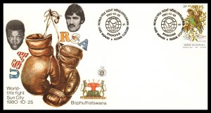 Bophuthatswana Boxing World Title Fight 1980 Cover