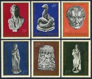 Romania 2519-2524,MNH.Michel 3230-3335. Archaeological art works,1974.Statues,