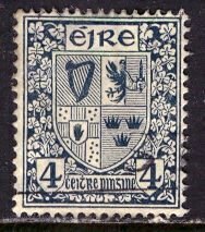 Ireland; 1940: Sc. # 112: Used Wmk. 262 Single Stamp +