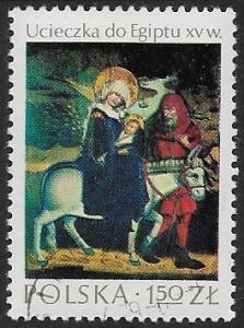 Poland # 2067 - Flight into Egypt - CTO-HR - (BL9)