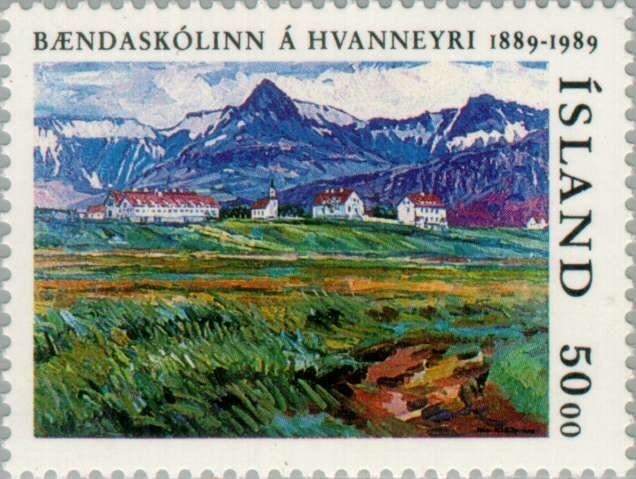 Iceland 1989 #680 MNH. Landscape