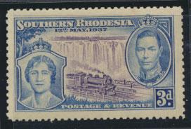 Southern Rhodesia SG 38 SC# 40 MLH see scan and details